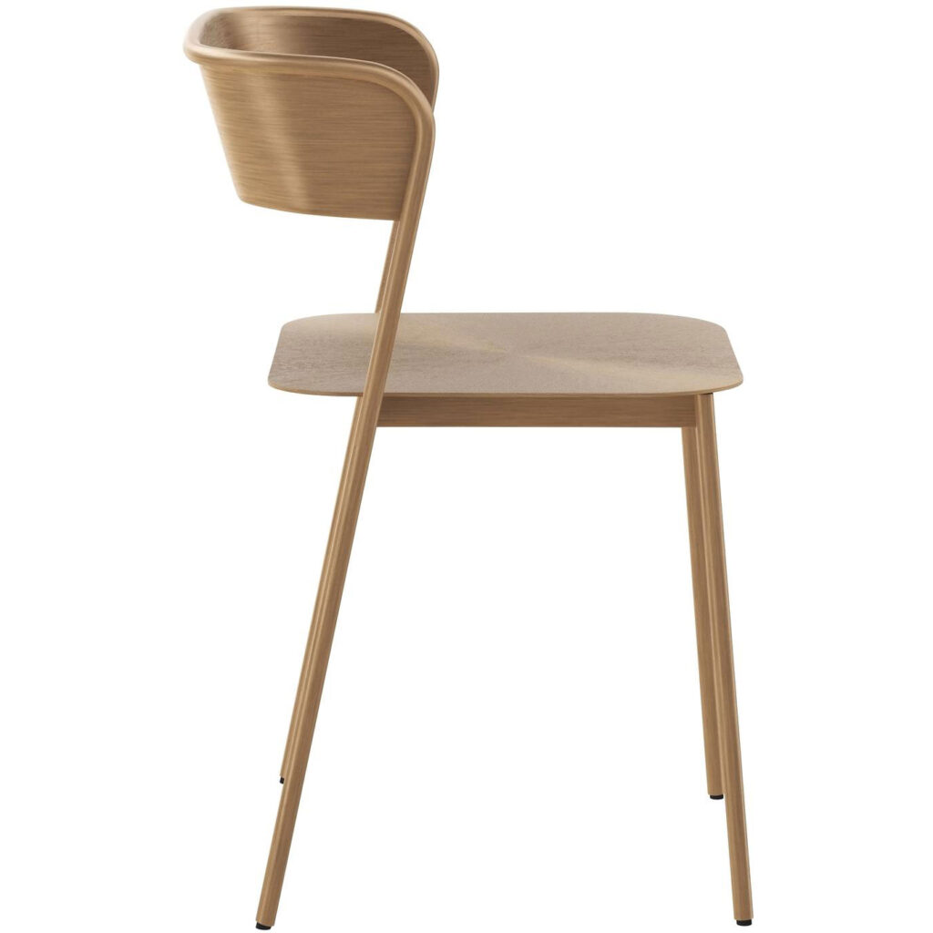 Keanu Dining Chair - Antique Gold - Image 3