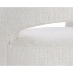 Lloret Wheeled Dining Armchair - Merino Pearl 15 Lloret Wheeled Dining Armchair - Merino Pearl 111121 111121 LLORET WHEELED DINING ARMCHAIR MERINO PEARL 8