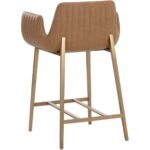 Lucano Counter Stool - Milliken Cognac 11 Lucano Counter Stool - Milliken Cognac 111122 111122 LUCANO COUNTER STOOL MILLIKEN COGNAC 3