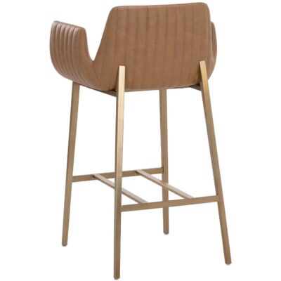 Lucano Barstool - Milliken Cognac 111123 111123 LUCANO BARSTOOL MILLIKEN COGNAC 3