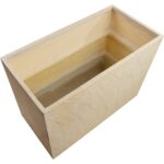 Leilani Planter - Large - Travertine Look 111138 111138 DIANTHA PLANTER RECTANGULAR LARGE TRAVERTINE LOOK 4
