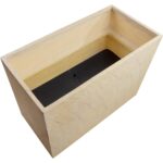 Leilani Planter - Large - Travertine Look 111138 111138 LEILANI PLANTER RECTANGULAR LARGE TRAVERTINE LOOK 3