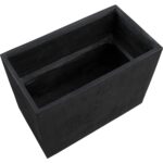 Leilani Planter - Medium - Black 111142 111142 DIANTHA PLANTER RECTANGULAR SMALL BLACK 3