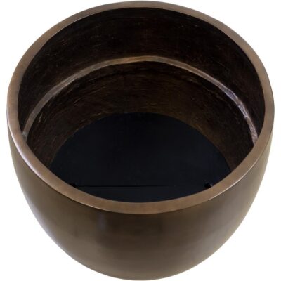 Aster Planter - Round - Large 111145 111145 ASTER PLANTER ROUND LARGE ANTIQUE BRONZE 2