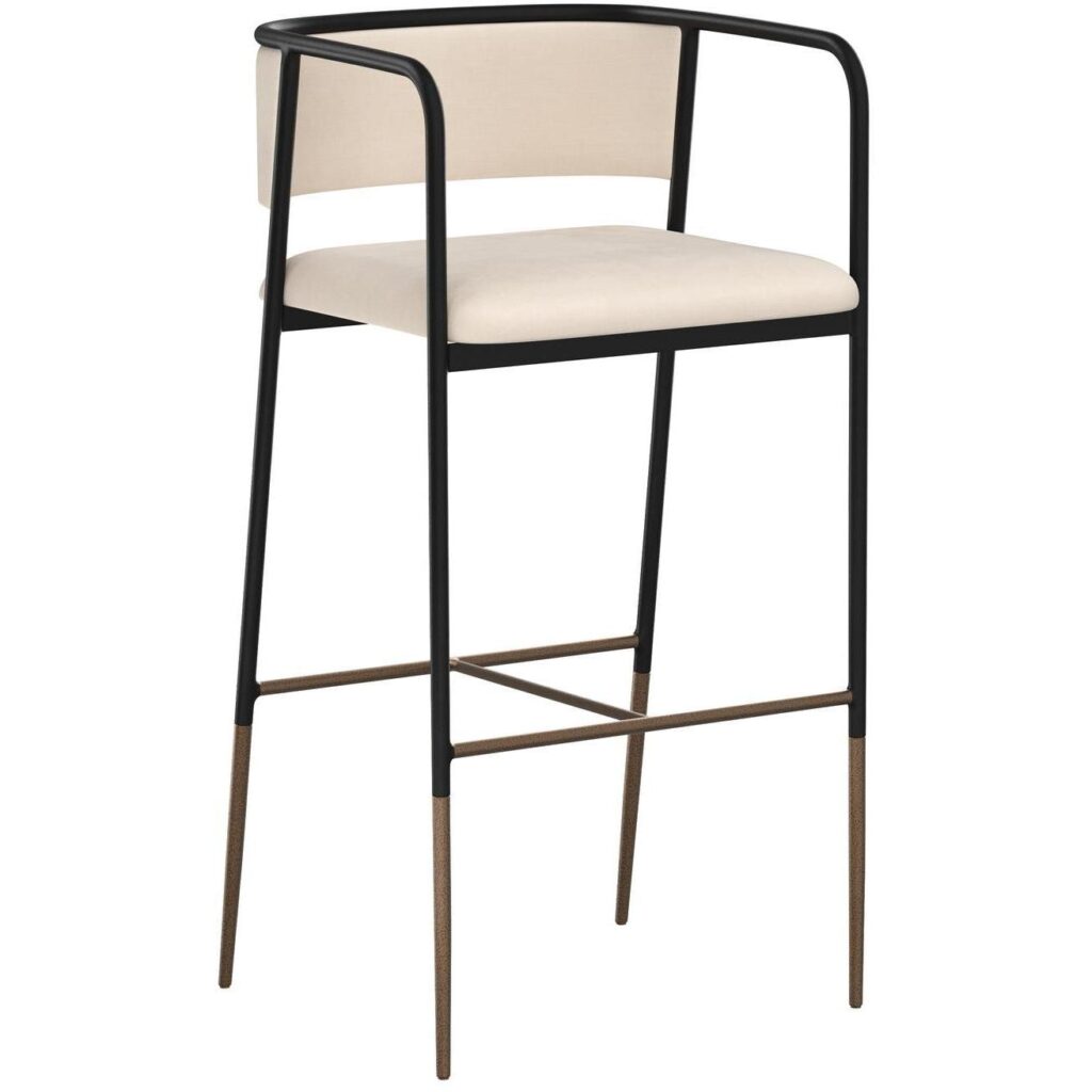 Brenan Barstool - Zenith Alabaster