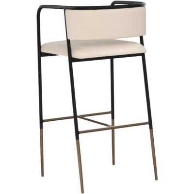 Brenan Barstool - Zenith Alabaster 111182 111182 BRENAN BARSTOOL ZENITH ALABASTER 3