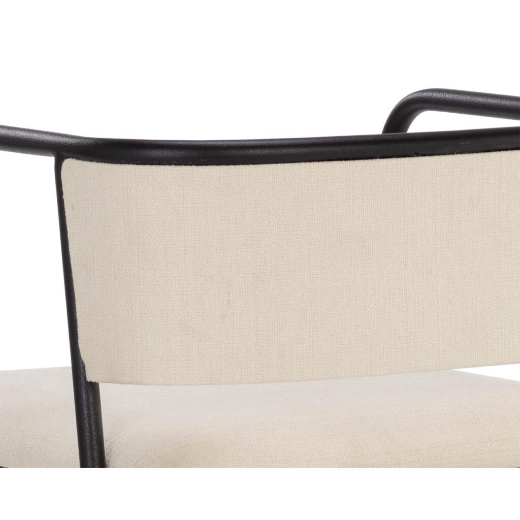 Brenan Dining Armchair - Zenith Alabaster - Image 3