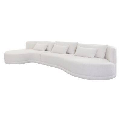 Laken Sofa Chaise - Laf - Copenhagen White 111215 111215 LAKEN SOFA CHAISE LAF COPENHAGEN WHITE 2