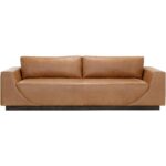 Anakin Sofa - Dark Brown - Tuscany Cognac Leather 8 Anakin Sofa - Dark Brown - Tuscany Cognac Leather 111218 111218 ANAKIN SOFA TUSCANY COGNAC LEATHER 1