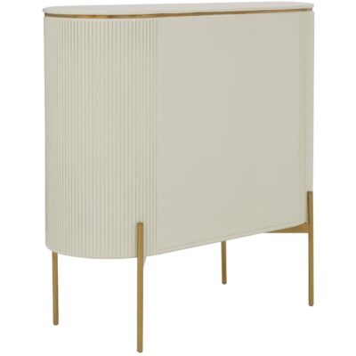 Paloma Bar Cabinet - High Gloss Cream 111219 111219 PALOMA BAR CABINET HIGH GLOSS CREAM 4