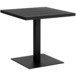 Merano Bistro Table - Black 5 Merano Bistro Table - Black 111221 111221 MERANO BISTRO TABLE BLACK 1