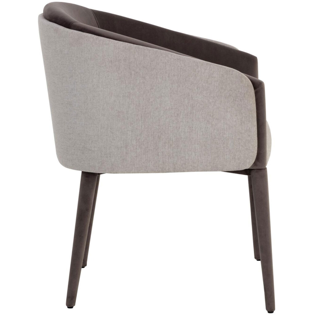 Sheva Dining Chair - Ernst Sandstone / Meg Ash - Image 3