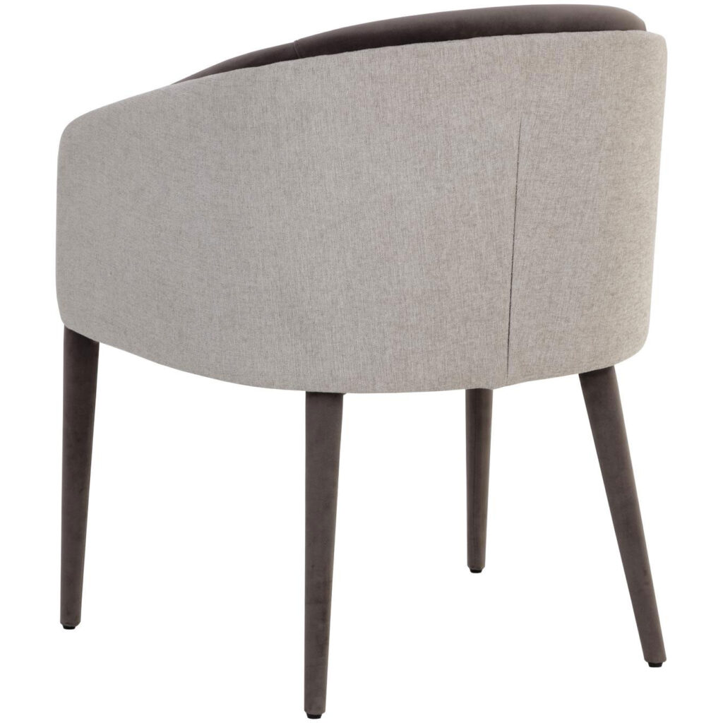 Sheva Dining Chair - Ernst Sandstone / Meg Ash - Image 4