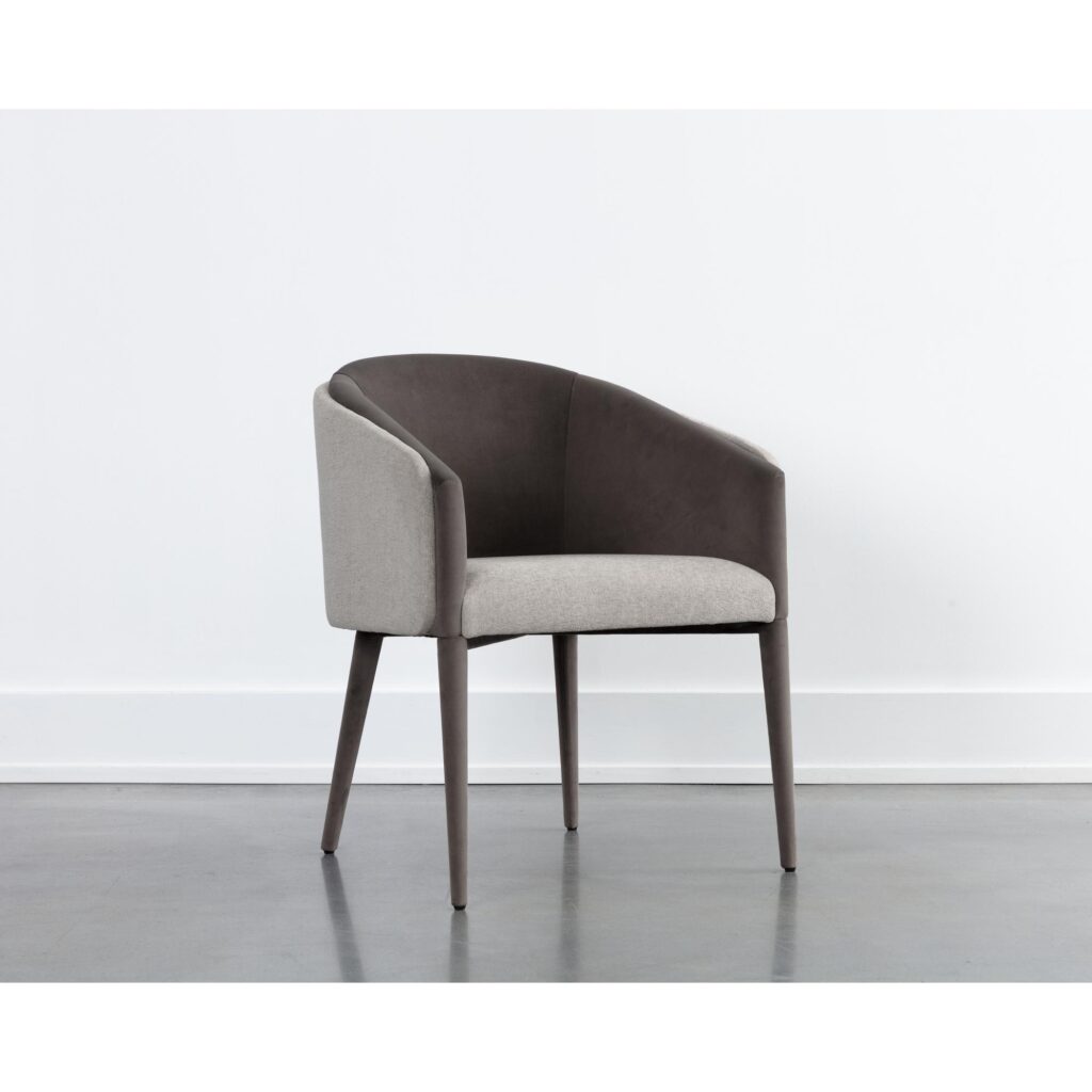 Sheva Dining Chair - Ernst Sandstone / Meg Ash - Image 5