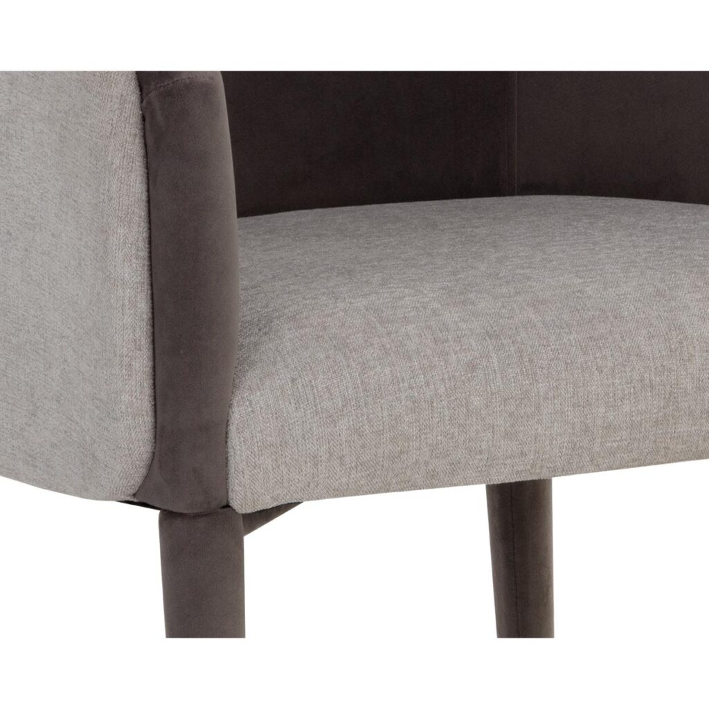 Sheva Dining Chair - Ernst Sandstone / Meg Ash - Image 6