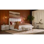 Jamille Bed - Queen - Eclipse White 9 Jamille Bed - Queen - Eclipse White 111224 111224 JAMILLE BED QUEEN ECLIPSE WHITE 10