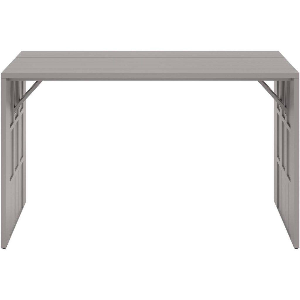 Verin Bar Table - Greige - Image 2