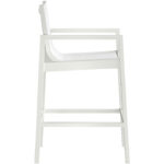 Merano Barstool - White 111227 111227 MERANO BARSTOOL WHITE 2