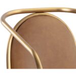 Cicero Dining Armchair - Milliken Cognac 14 Cicero Dining Armchair - Milliken Cognac 111237 111237 CICERO DINING ARMCHAIR MILLIKEN COGNAC 7