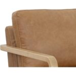 Castell Swivel Lounge Chair - Rustic Oak - Ludlow Sesame Leather 13 Castell Swivel Lounge Chair - Rustic Oak - Ludlow Sesame Leather 111249 111249 CASTELL SWIVEL LOUNGE CHAIR RUSTIC OAK LUDLOW SESAME LEATHER 7
