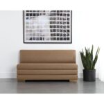 Radcliff Banquette - Milliken Cognac 10 Radcliff Banquette - Milliken Cognac 111254 111254 RADCLIFF BANQUETTE MILLIKEN COGNAC 5