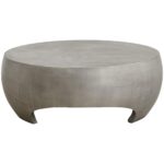 Tarsus Coffee Table - Pewter 8 Tarsus Coffee Table - Pewter 111258 111258 TARSUS COFFEE TABLE PEWTER 2