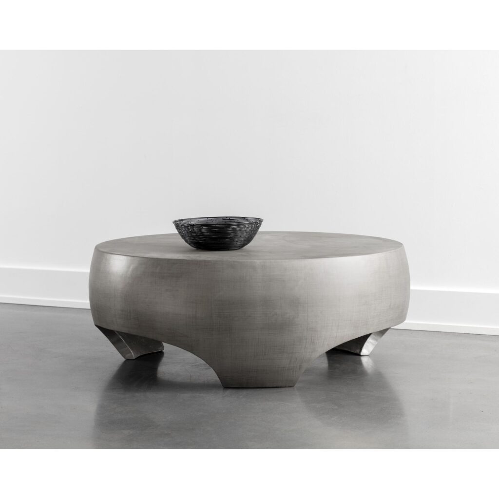 Tarsus Coffee Table - Pewter - Image 5