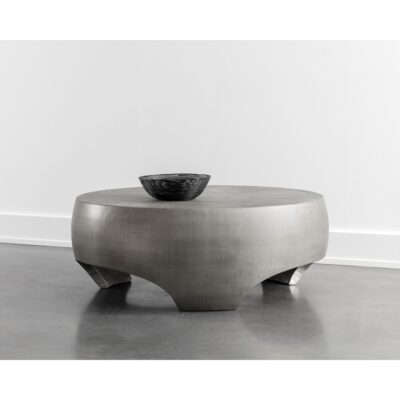 Tarsus Coffee Table - Pewter 111258 111258 TARSUS COFFEE TABLE PEWTER 5