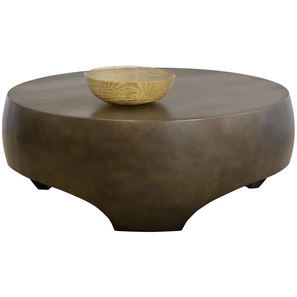 Tarsus Coffee Table - Antique Bronze