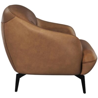 Armani Armchair - Cognac Leather 111262 111262 ARMANI ARMCHAIR COGNAC LEATHER 2