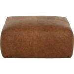 Elio Ottoman - Cognac Leather 8 Elio Ottoman - Cognac Leather - Image 2