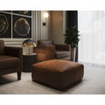 Elio Ottoman - Cognac Leather 11 Elio Ottoman - Cognac Leather - Image 5