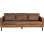 Karmelo Sofa - Cognac Leather 7 Karmelo Sofa - Cognac Leather 111267 111267 KARMELO SOFA COGNAC LEATHER 1