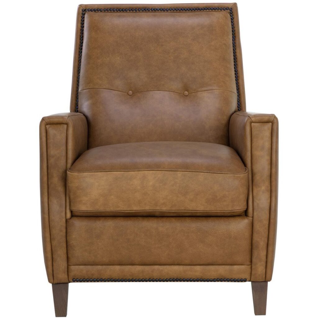 Florenzi Lounge Chair - Cognac Leather - Image 2