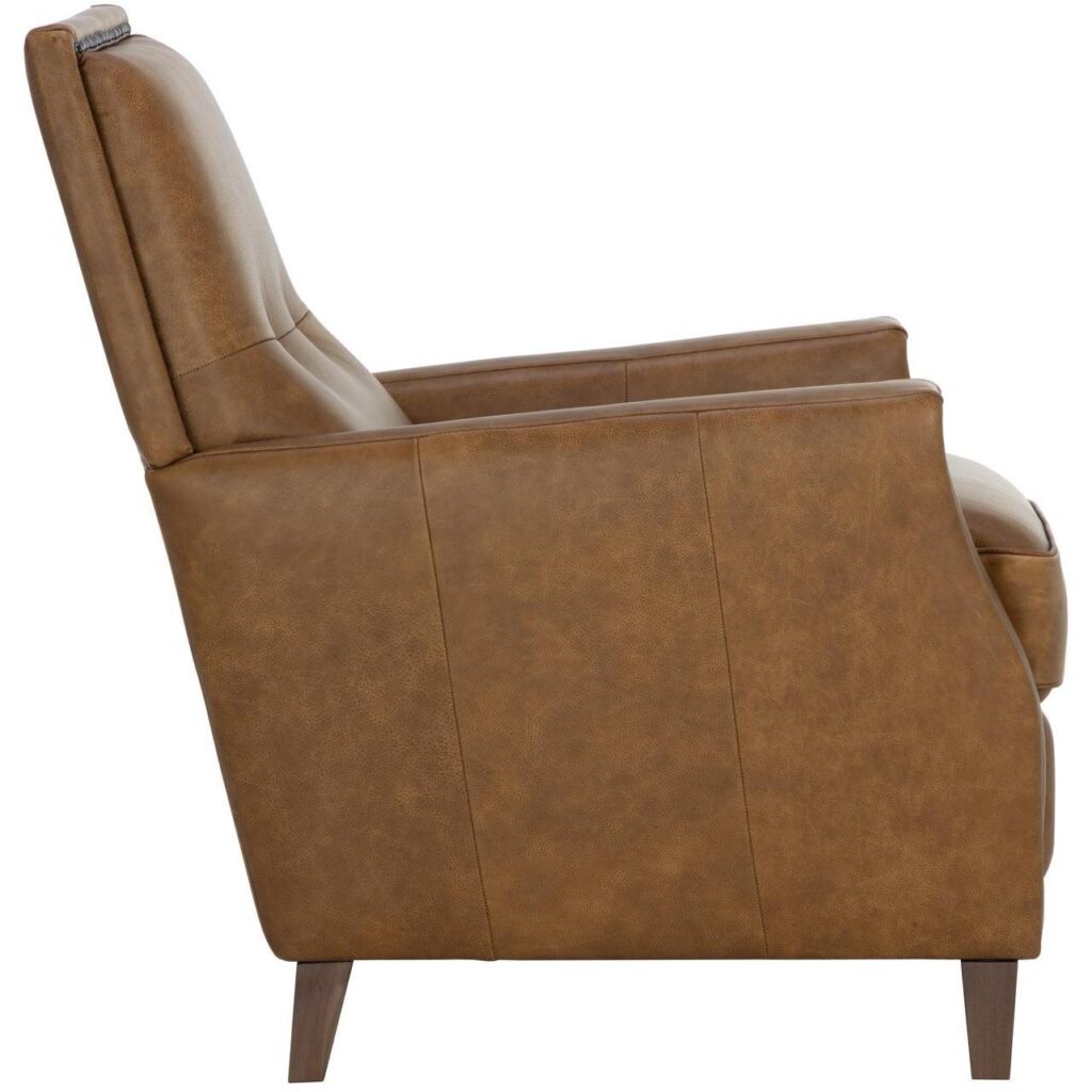 Florenzi Lounge Chair - Cognac Leather - Image 3