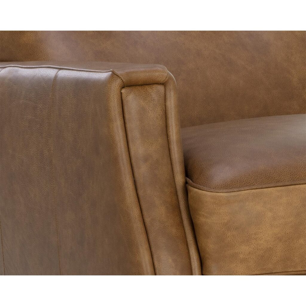 Florenzi Lounge Chair - Cognac Leather - Image 6