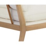 Adelina Daybed - Heather Ivory Tweed 9 Adelina Daybed - Heather Ivory Tweed 111280 111280 ADELINA DAYBED HEATHER IVORY TWEED 7