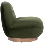 Franze Swivel Lounge Chair - Moss Green 10 Franze Swivel Lounge Chair - Moss Green 111301 111301 FRANZE SWIVEL LOUNGE CHAIR MOSS GREEN 2