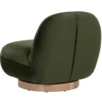 Franze Swivel Lounge Chair - Moss Green 11 Franze Swivel Lounge Chair - Moss Green 111301 111301 FRANZE SWIVEL LOUNGE CHAIR MOSS GREEN 3