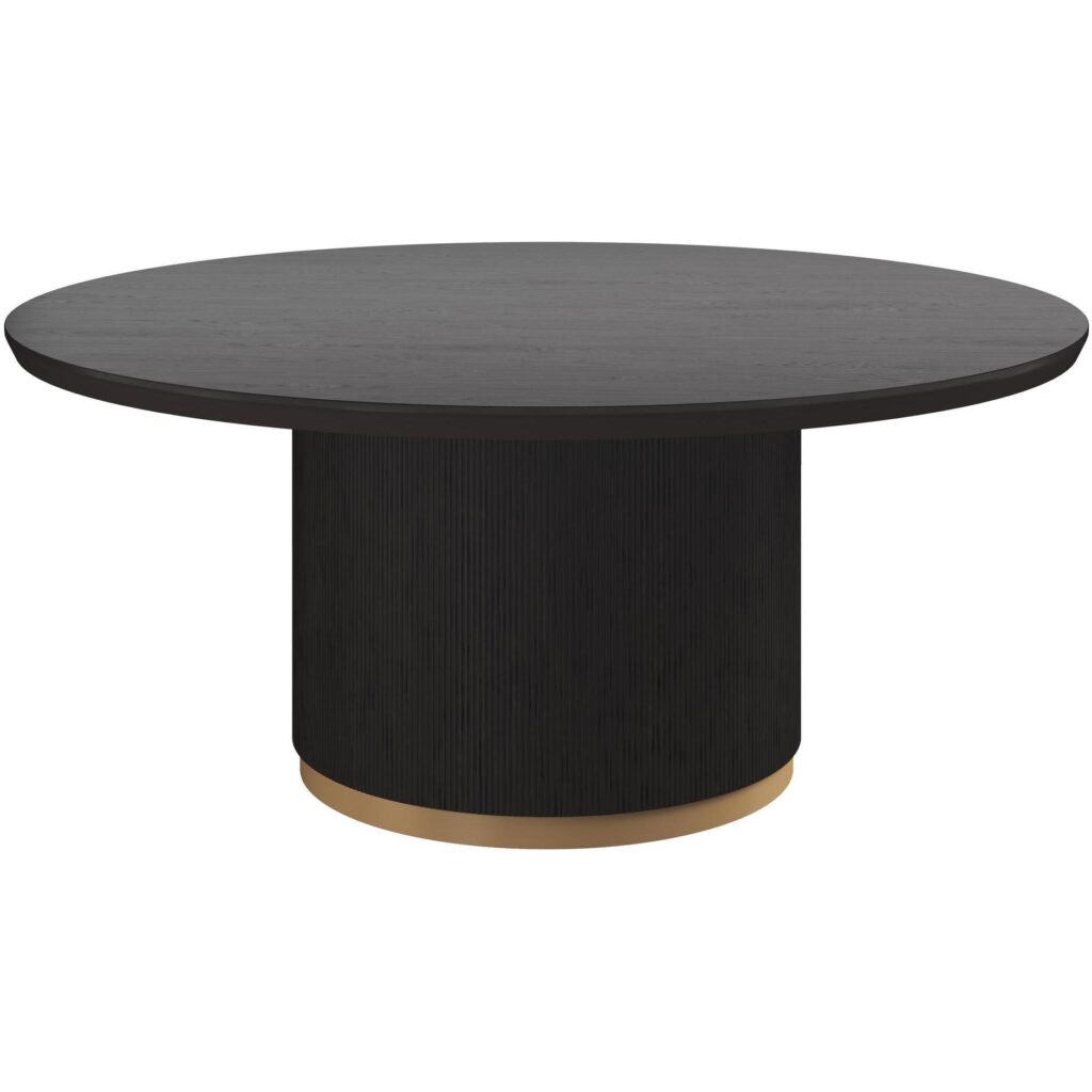 Kalla Dining Table - Round - Charcoal - 68"