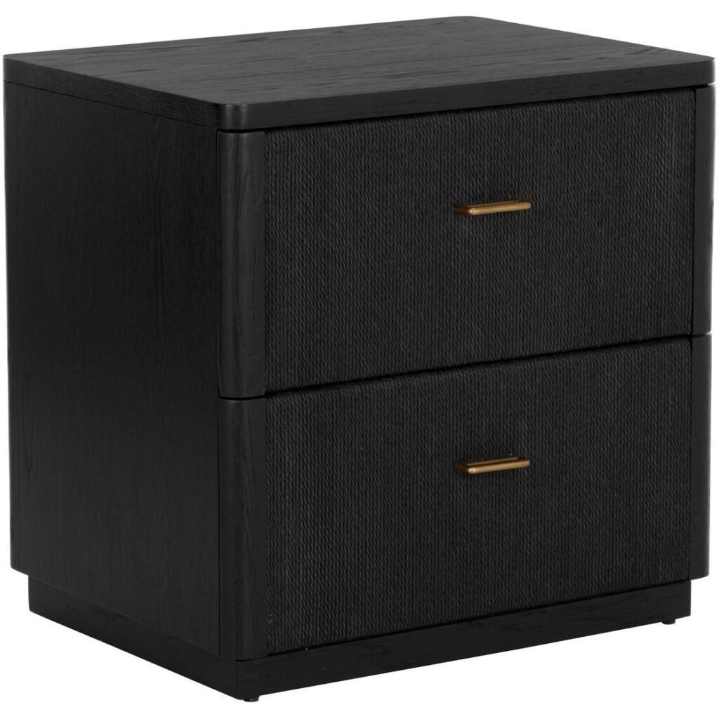 Etienne Nightstand - Black - Image 2