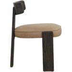 Horton Dining Chair - Dark Brown - Sahara Sand Leather 9 Horton Dining Chair - Dark Brown - Sahara Sand Leather 111316 111316 HORTON DINING CHAIR SAHARA SAND LEATHER 2