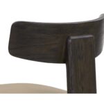 Horton Dining Chair - Dark Brown - Sahara Sand Leather 13 Horton Dining Chair - Dark Brown - Sahara Sand Leather 111316 111316 HORTON DINING CHAIR SAHARA SAND LEATHER 8