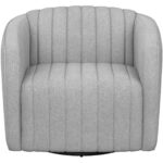 Garrison Swivel Lounge Chair - Liv Dove 8 Garrison Swivel Lounge Chair - Liv Dove 111321 111321 GARRISON SWIVEL LOUNGE CHAIR LIV DOVE 1