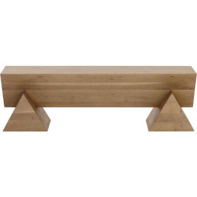 Gregor Bench - Rustic Oak 111327 111327 GREGOR BENCH RUSTIC OAK 2