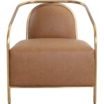 Cicero Lounge Chair - Milliken Cognac 9 Cicero Lounge Chair - Milliken Cognac 111329 111329 CICERO LOUNGE CHAIR MILLIKEN COGNAC 1