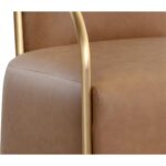 Cicero Lounge Chair - Milliken Cognac 13 Cicero Lounge Chair - Milliken Cognac 111329 111329 CICERO LOUNGE CHAIR MILLIKEN COGNAC 6