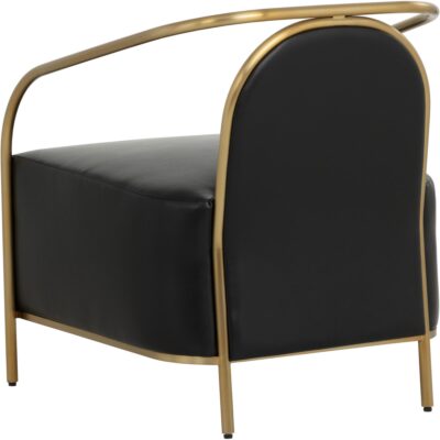 Cicero Lounge Chair - Cantina Black 111330 111330 CICERO LOUNGE CHAIR CANTINA BLACK 23