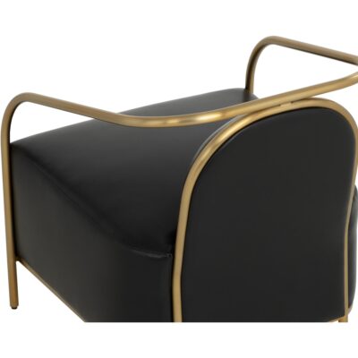 Cicero Lounge Chair - Cantina Black 111330 111330 CICERO LOUNGE CHAIR CANTINA BLACK 26