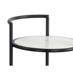 Parga End Table - Black - Marble Look 10 Parga End Table - Black - Marble Look 111343 111343 PARGA END TABLE BLACK MARBLE LOOK 6